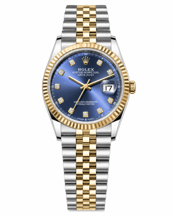 watch-122-blue-diamond-dial-two-tone