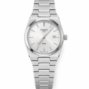 Silver Dial Integrated Bracelet Watch - Image 1